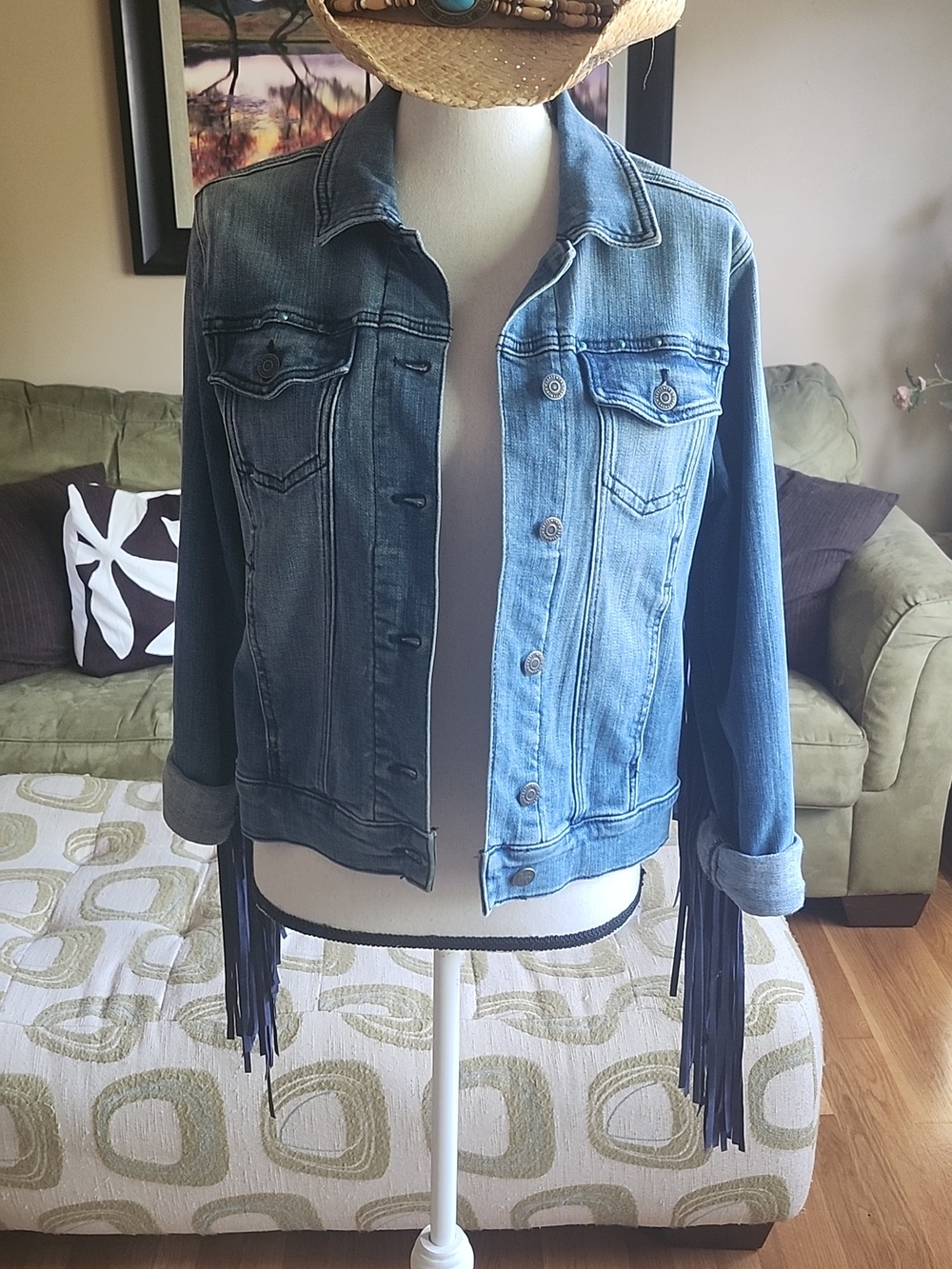Idyllwind Fringe Jean Jacket Fueled By Miranda Lambert - Picture 7 of 11
